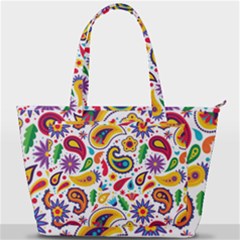 Baatik Print Back Pocket Shoulder Bag  by designsbymallika