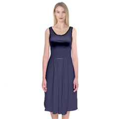 Astral Aura - Midi Sleeveless Dress by FashionLane