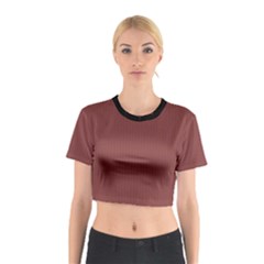 Brandy Brown - Cotton Crop Top by FashionLane