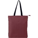 Brandy Brown - Double Zip Up Tote Bag View1