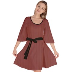 Brandy Brown - Velour Kimono Dress by FashionLane