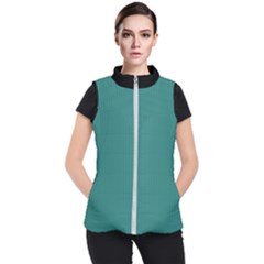 Celadon Green - Women s Puffer Vest by FashionLane