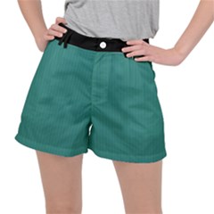 Celadon Green - Ripstop Shorts by FashionLane