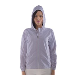 Cloudy Grey - Women s Hooded Windbreaker by FashionLane