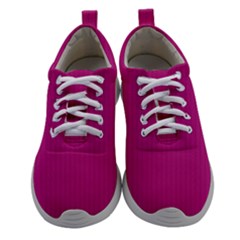 Dark Carnation Pink - Athletic Shoes by FashionLane