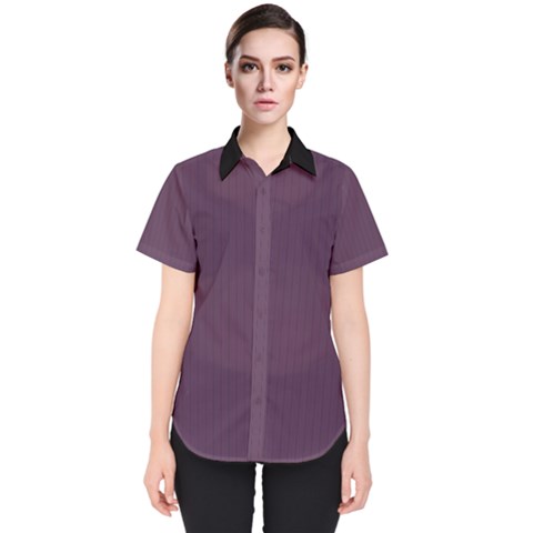 Dark Byzantium - Women s Short Sleeve Shirt by FashionLane