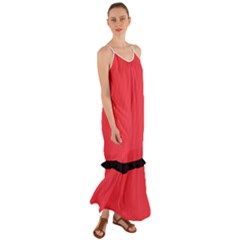 Red Salsa - Cami Maxi Ruffle Chiffon Dress by FashionLane