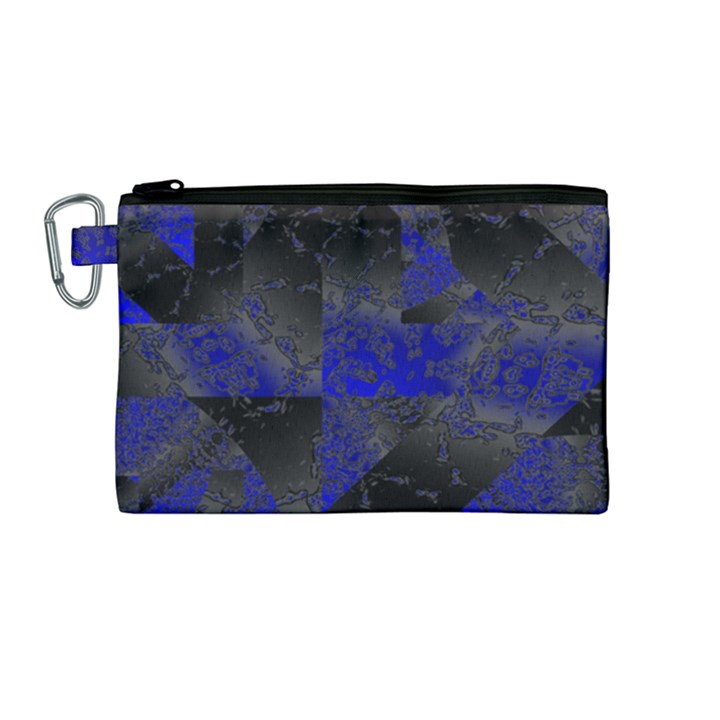 Broken Pavement  Canvas Cosmetic Bag (Medium)