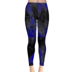 Broken Pavement  Inside Out Leggings by MRNStudios