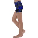 Broken Pavement  Kids  Lightweight Velour Yoga Shorts View2