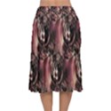 Dex Velvet Flared Midi Skirt View2