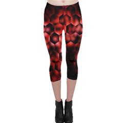 Buzzed Capri Leggings  by MRNStudios