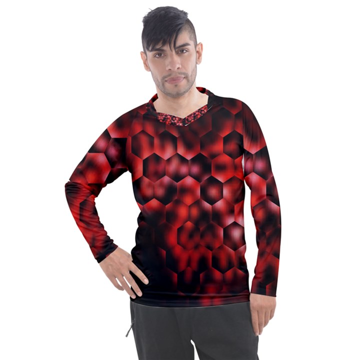 Buzzed Men s Pique Long Sleeve Tee