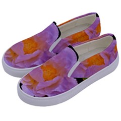 Flower Of Light  Kids  Canvas Slip Ons