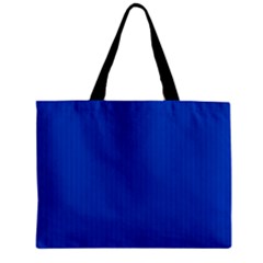 Absolute Zero Blue - Zipper Mini Tote Bag by FashionLane