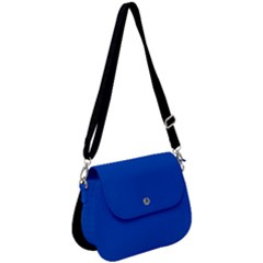 Absolute Zero Blue - Saddle Handbag