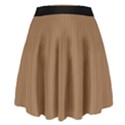 Bone Brown - High Waist Skirt View2