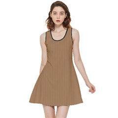 Bone Brown - Inside Out Reversible Sleeveless Dress by FashionLane