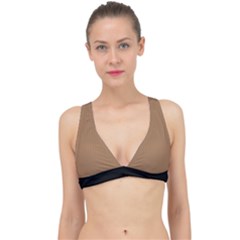 Bone Brown - Classic Banded Bikini Top by FashionLane