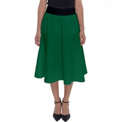 Cadmium Green - Perfect Length Midi Skirt by FashionLane