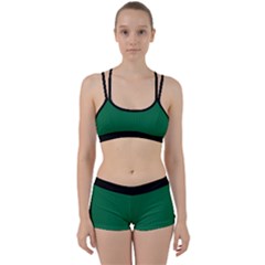 Cadmium Green - Perfect Fit Gym Set by FashionLane