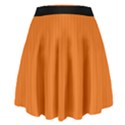 Carrot Orange - High Waist Skirt View2