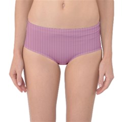 Cashmere Rose - Mid-waist Bikini Bottoms