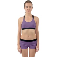 Chinese Violet - Back Web Gym Set by FashionLane