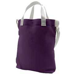 Chinese Violet - Canvas Messenger Bag