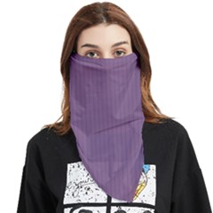 Chinese Violet - Face Covering Bandana (triangle)