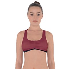 Chili Oil Red - Got No Strings Sports Bra by FashionLane