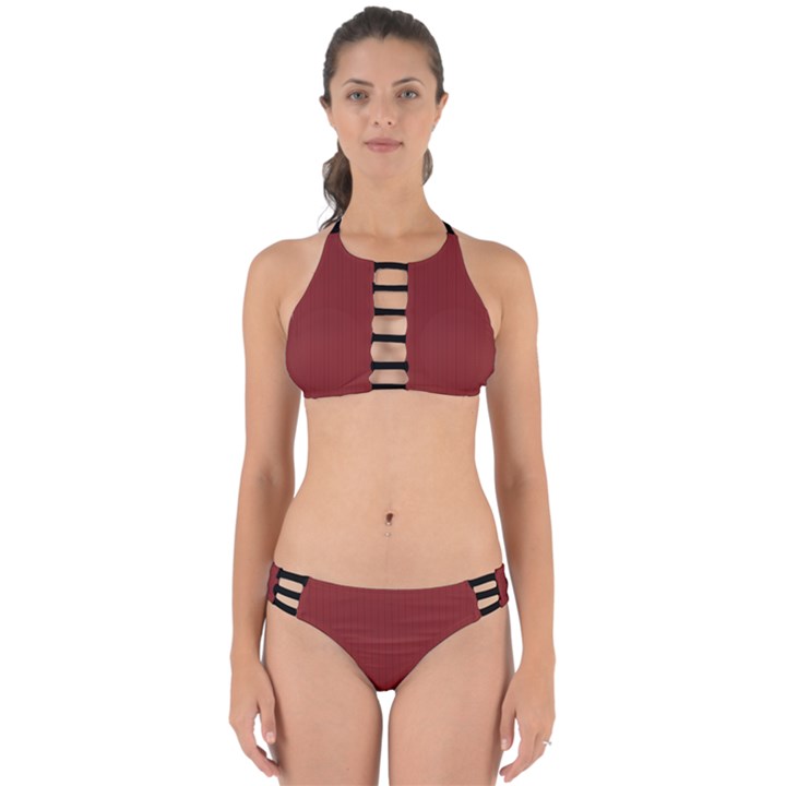 Chili Oil Red - Perfectly Cut Out Bikini Set