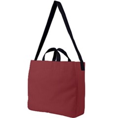 Chili Oil Red - Square Shoulder Tote Bag by FashionLane