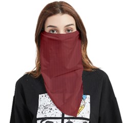 Chili Oil Red - Face Covering Bandana (triangle)