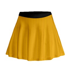 Chinese Yellow - Mini Flare Skirt by FashionLane