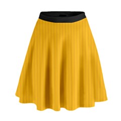 Chinese Yellow - High Waist Skirt by FashionLane