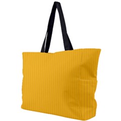 Chinese Yellow - Simple Shoulder Bag by FashionLane