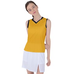 Chinese Yellow - Women s Sleeveless Sports Top by FashionLane