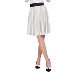 Cannoli Cream - A-line Skirt by FashionLane