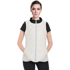 Cannoli Cream - Women s Puffer Vest by FashionLane