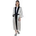 Cannoli Cream - Maxi Satin Kimono View1