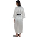 Cannoli Cream - Maxi Satin Kimono View2