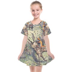 The Flying Fox - By Larenard Kids  Smock Dress by LaRenard