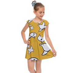 Whistling Sparrow - By Larenard Kids  Cap Sleeve Dress by LaRenard