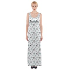 Jessica s Doodles Thigh Split Maxi Dress