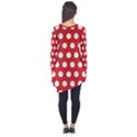 Red Polka-dot Doodles Long Sleeve Tunic  View2