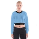 Aero Blue - Cropped Sweatshirt View1