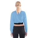 Aero Blue - Cropped Sweatshirt View2