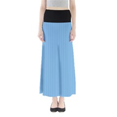 Aero Blue - Full Length Maxi Skirt by FashionLane