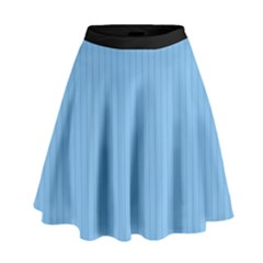 Aero Blue - High Waist Skirt by FashionLane